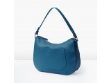 LUNA Hobo - In Natural Milled Leather - Egyptian Blue- GX01-72