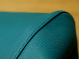 SECRET Tote Bags - In Natural Milled Leather - Teal