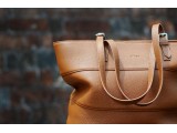 MAINO TOTE - In Natural Milled Leather - Brown-GZ59-20