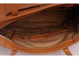 FAR-FLU Tote  - In Natural Milled Leather  - Brown- GP01-20