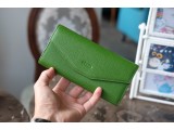 WALLET NAMIKO - Ví nữ da thật - Xanh lá - HP73-60