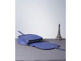 PUMBAA Crossbody - In Natural Milled Leather - Egyptian Blue