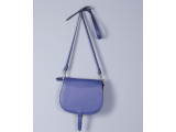 PUMBAA Crossbody - In Natural Milled Leather - Egyptian Blue