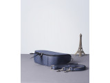 PUMBAA Crossbody - In Natural Milled Leather - Navy Blue