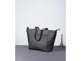 DEA TOTE - In Natural Milled Leather - Black