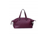 BIMO Shell - In Natural Milled Leather - Claret