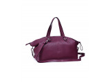 BIMO Shell - In Natural Milled Leather - Claret