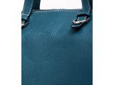 BIMO Shell - In Natural Milled Leather - Teal