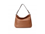 PATOO  Hobo - In Natural Milled Leather - Brown- FP11-20